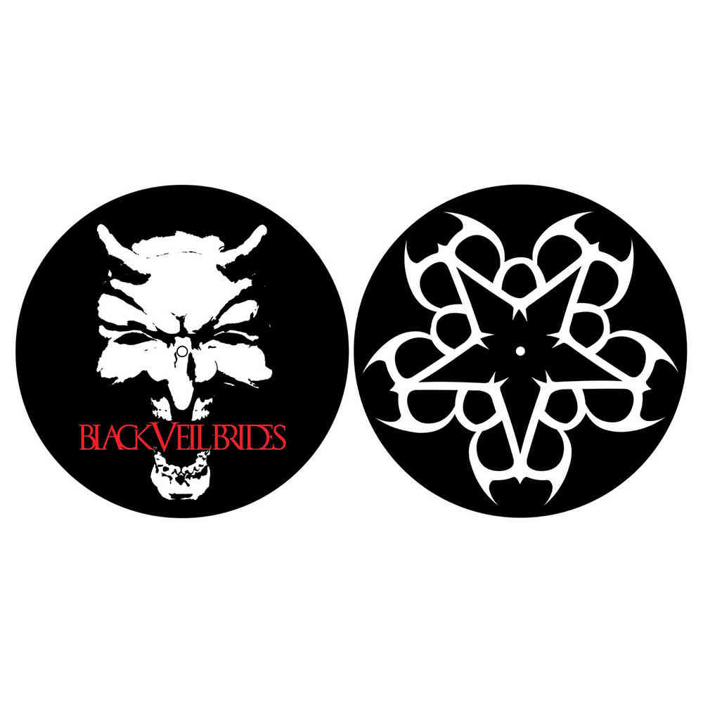 Black Veil Brides - Devil Platenspeler Slipmat - Multicolours